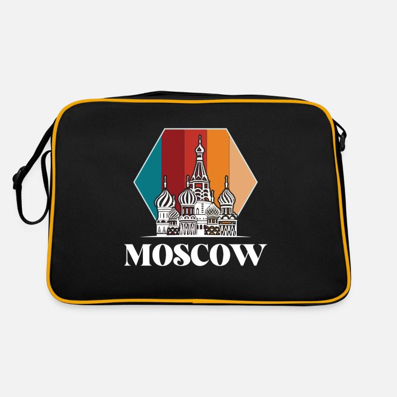 Basilius Kathedrale Moskau Russland Retro Retro Tasche