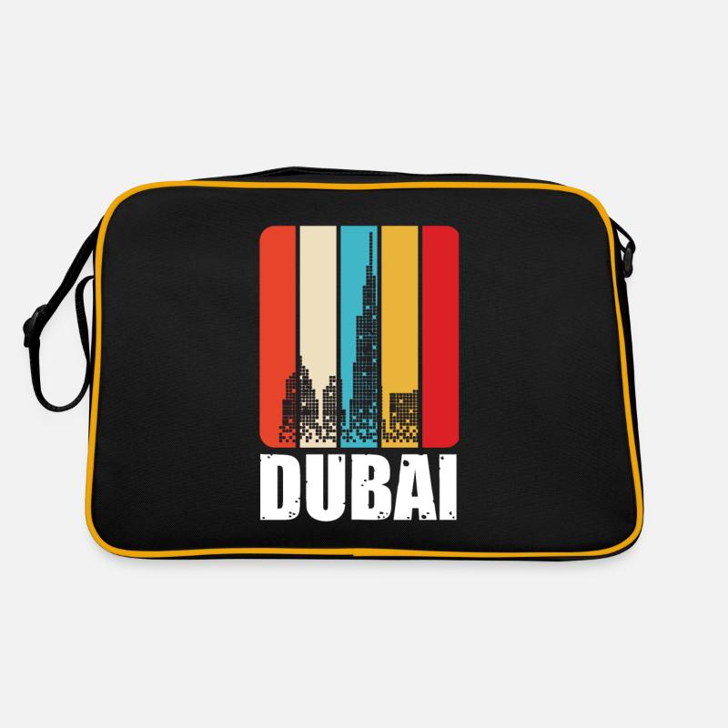 Dubaï Emirates Burj Khalifa Retro EAU Sac Retro