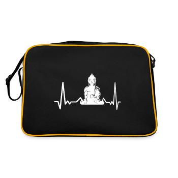 Bouddha Heartbeat Tian Tan Bouddha - Sac Retro - noir/or - Dos