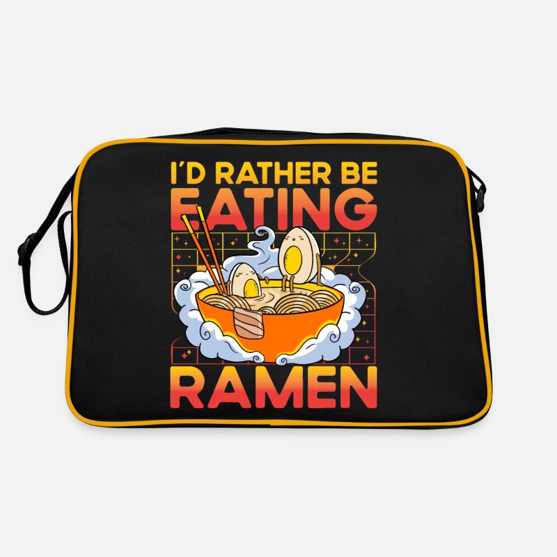 Je préfère manger des Ramen Sac Retro