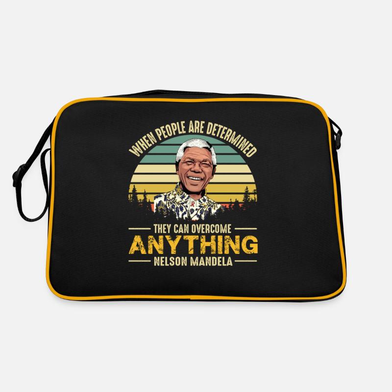 Nelson Mandela Quota Liberté Afrique Sac Retro