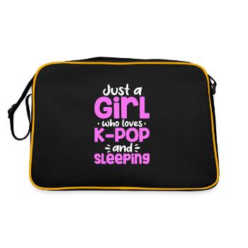 K-Pop - Retro Bag - black/gold - Back