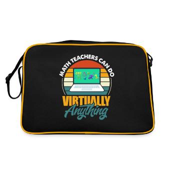 Mathematics - Retro Bag - black/gold - Back