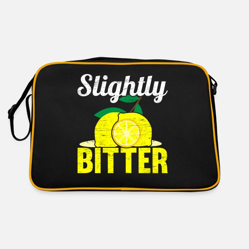 Slightly bitter Lemonade Stand Lemon Lover Fruit Retro Bag