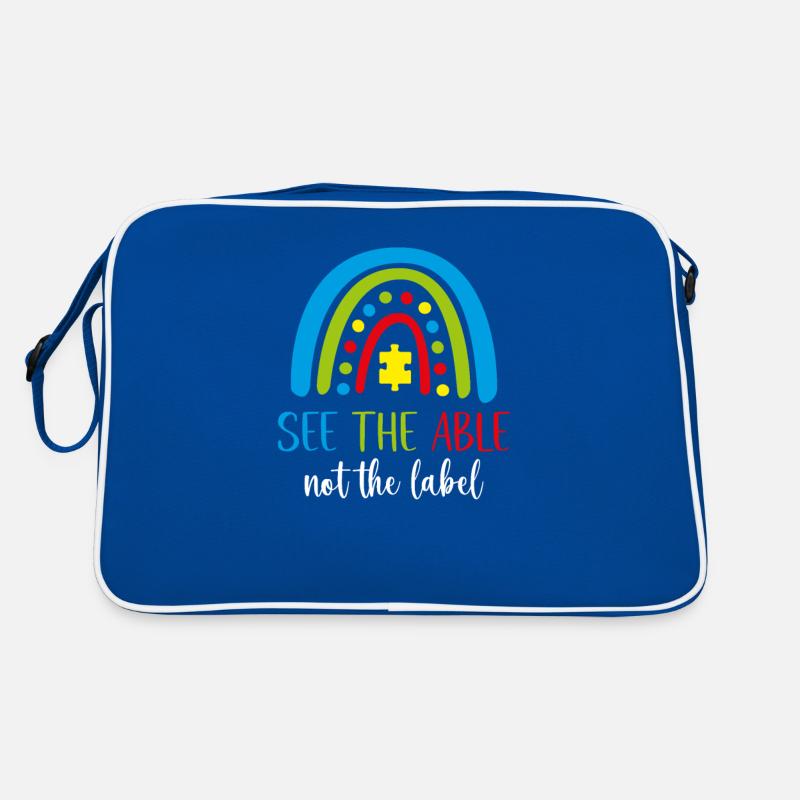 Vêtements de conscience de l’autisme Sac Retro