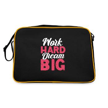 Motivation - Retro Bag - black/gold - Back