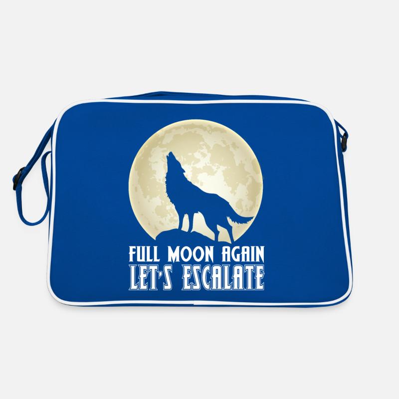 Loup Pleine Lune Escalade Pack Loups Sac Retro