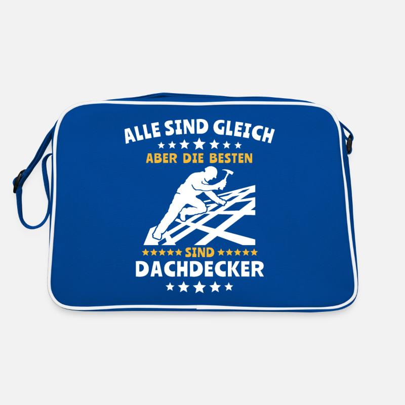 Dachdecker Dachspengler Dachdecken Dachklempner Retro Tasche