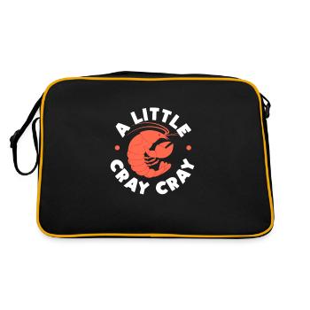 Crayfish - Retro Bag - black/gold - Back