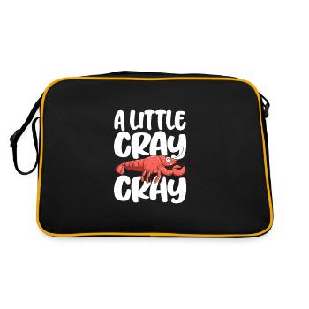 Crayfish - Retro Bag - black/gold - Back