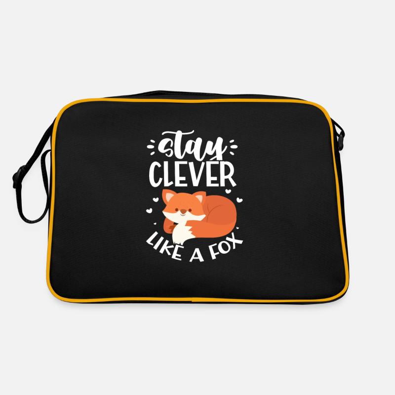 Fox Foxes Fox Forest Animal Forest Animal Gift Retro Bag