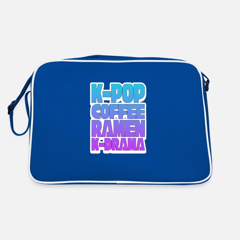 K-Pop Coffee Ramen Retro Bag