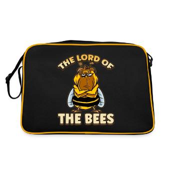 Lord of bees Beekeepers Bee whisper Bee - Retro Bag - black/gold - Back