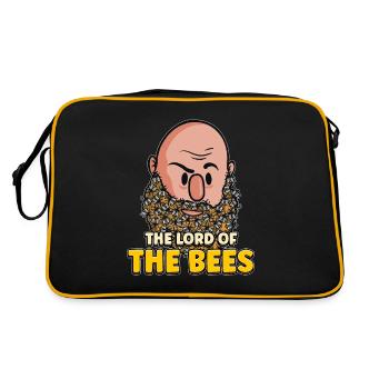 Lord of bees Beekeepers Bee whisper Bee - Retro Bag - black/gold - Back