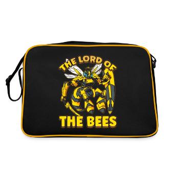 Lord of bees Beekeepers Bee whisper Bee - Retro Bag - black/gold - Back
