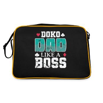 Doko Papa comme un boss Jeu de cartes Hobby - Sac Retro - noir/or - Dos