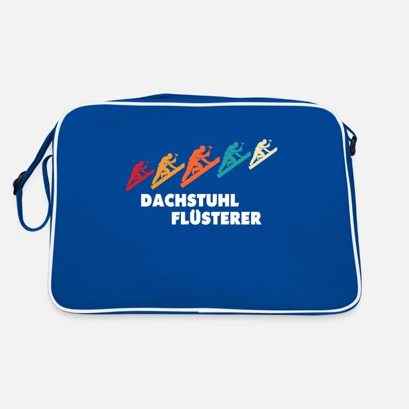 Dachdecker Dachdecken Dach Decken Retro Tasche