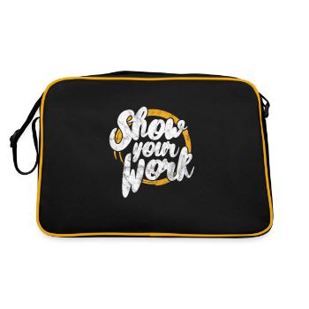 Mathematics - Retro Bag - black/gold - Back