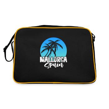 Majorca - Retro Bag - black/gold - Back