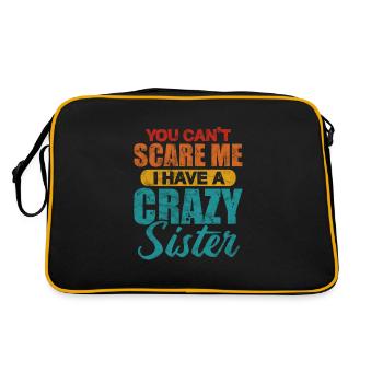 Frère - Sac Retro - noir/or - Dos