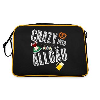 Allgäu Holiday Dirndl Beer Alps Allgäuer - Sac Retro - noir/or - Dos