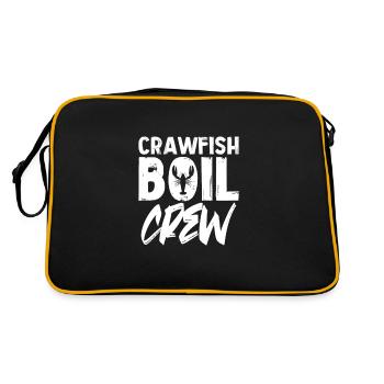 Crayfish - Retro Bag - black/gold - Back