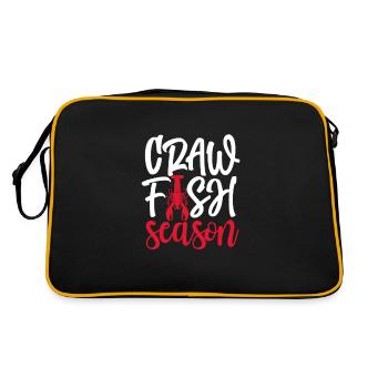 Crayfish - Retro Bag - black/gold - Back