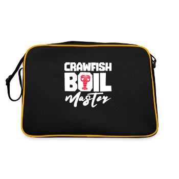 Crayfish - Retro Bag - black/gold - Back