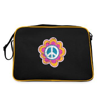 Hippy - Retro Bag - black/gold - Back