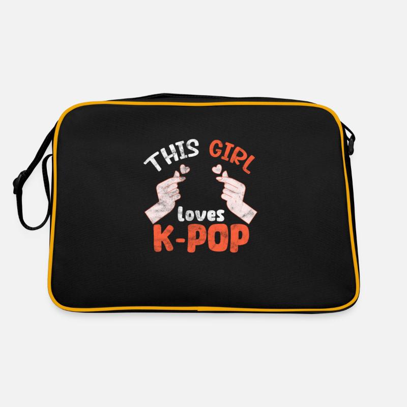 K-Pop Musique Coréenne Pop Corée Kpop Cadeau Sac Retro