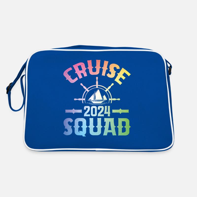 Kreuzfahrtgruppe 2024 Retro Tasche