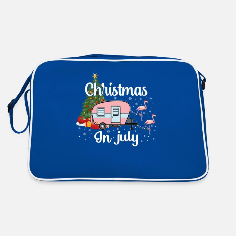 Weihnachten im Juli Retro Tasche