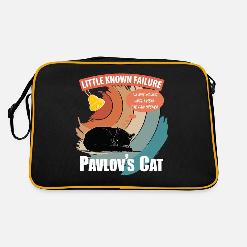Pavlov's Cat Little Known Failure Funny Psychology Retro Bag