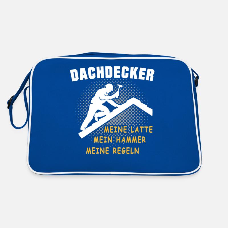 Dachdecker Dachspengler Dachdecken Dachklempner Retro Tasche