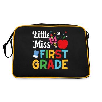 Little Miss First Year - Retro Bag - black/gold - Back
