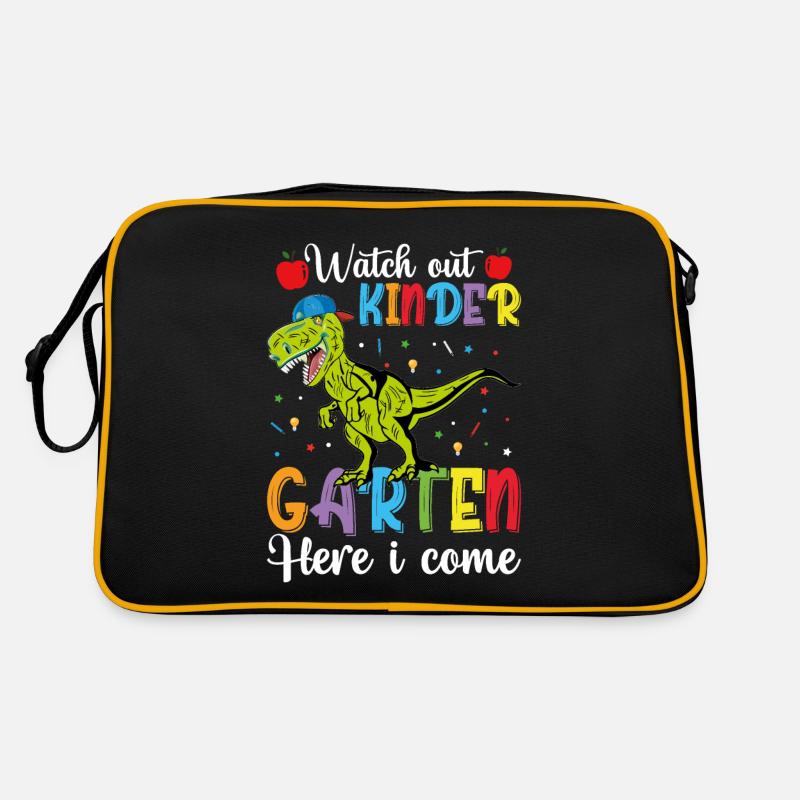 Attention J'arrive De L'école Maternelle Sac Retro