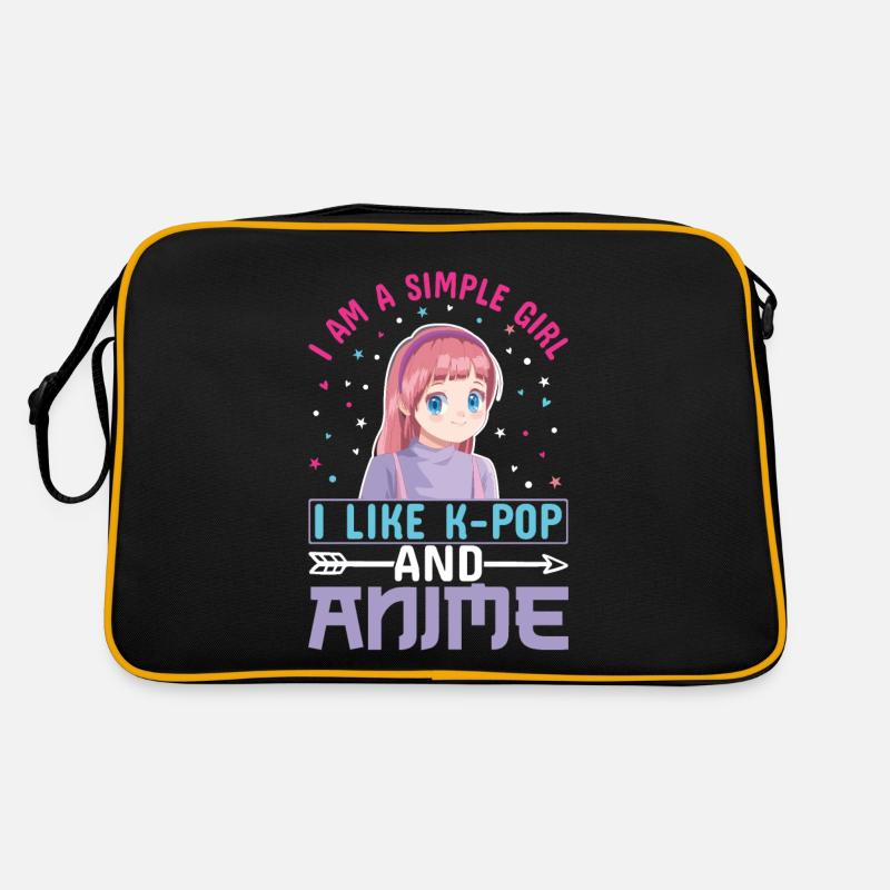 K-pop Coréen Musique Pop Cadeau Corée Musique Sac Retro