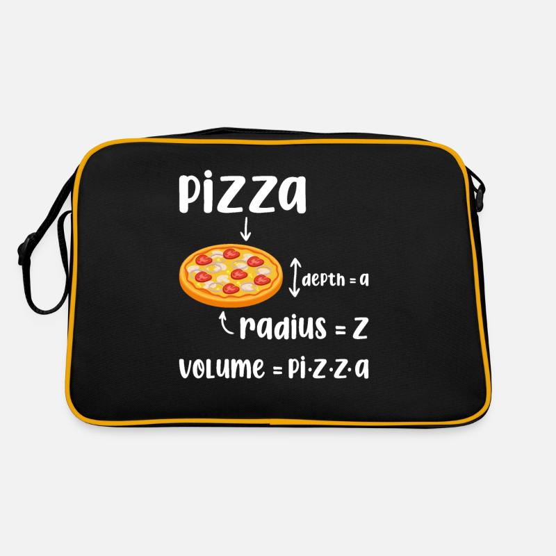 Volume Drôle De Pizza Sac Retro
