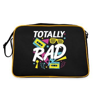 Totalement Génial - Sac Retro - noir/or - Dos