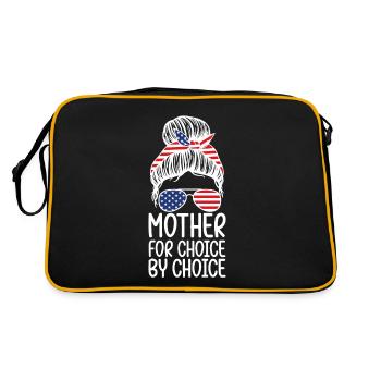 Mother for choice through choice - Retro Bag - black/gold - Back