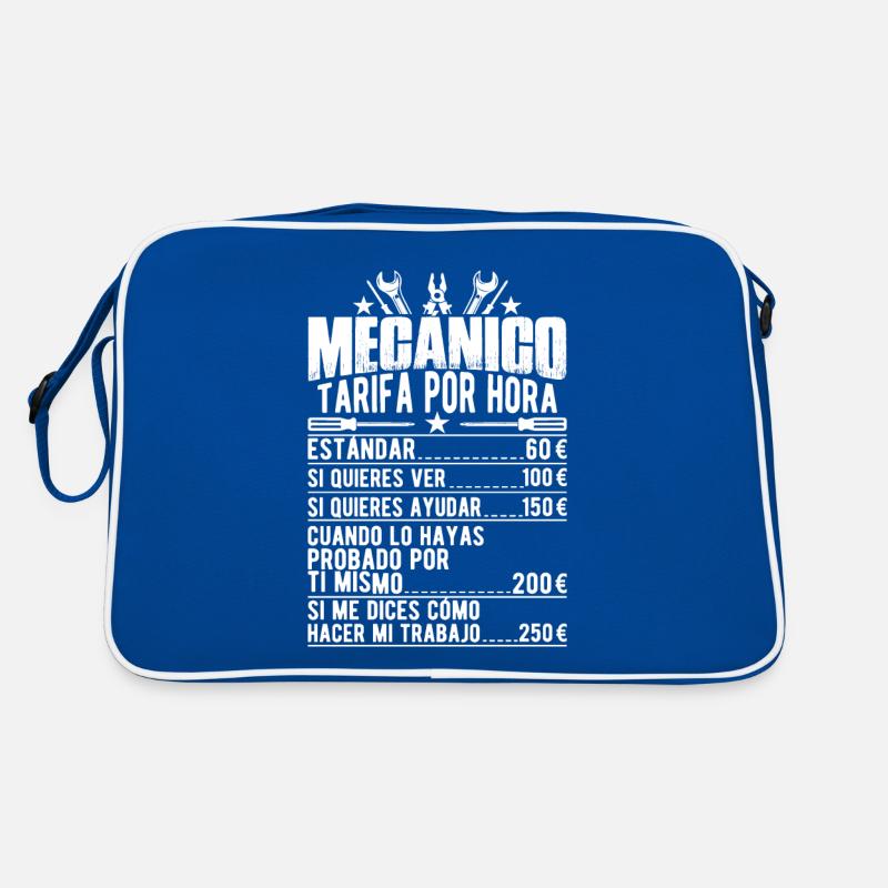 Le Tarif Horaire D'un Mécanicien Sac Retro