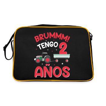Brummm J'ai 2 ans - Sac Retro - noir/or - Dos