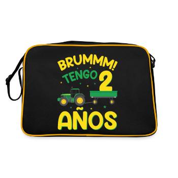 Brummm J'ai 2 ans - Sac Retro - noir/or - Dos