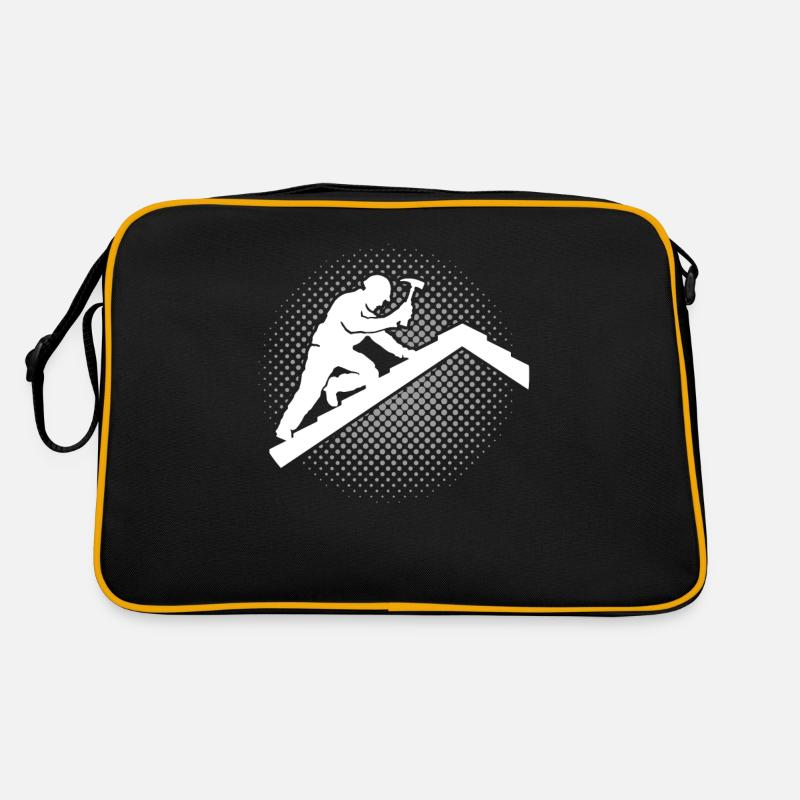 Roofing motif roofing ceilings Retro Bag