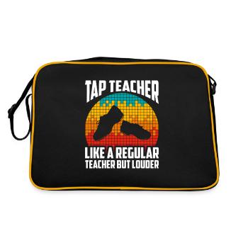 Comme un professeur ordinaire mais plus fort - Claquettes - Sac Retro - noir/or - Dos