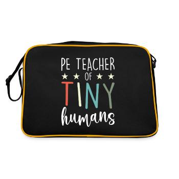 Physical education teachers for young children - Retro Bag - black/gold - Back