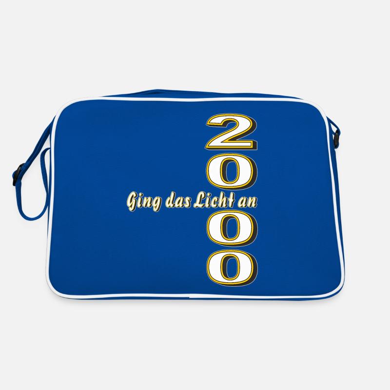 GEBURTSTAG JAHRESZAHL 2000 Retro Tasche