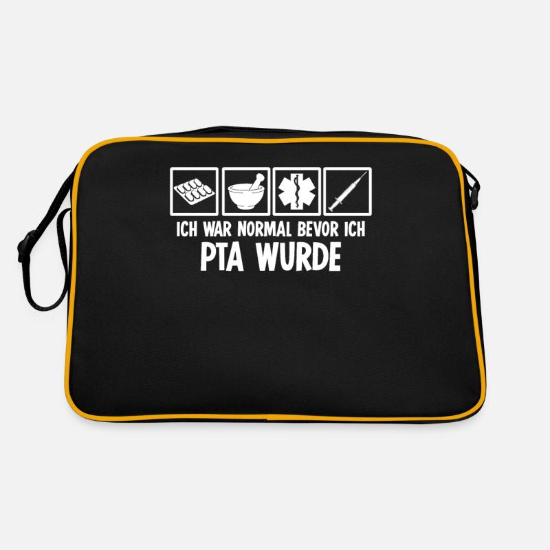 PTA Pharmazie Apotheke Retro Tasche