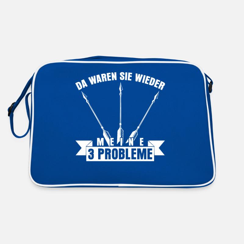 3D Bogensport Langbogen Bogenschießen Retro Tasche
