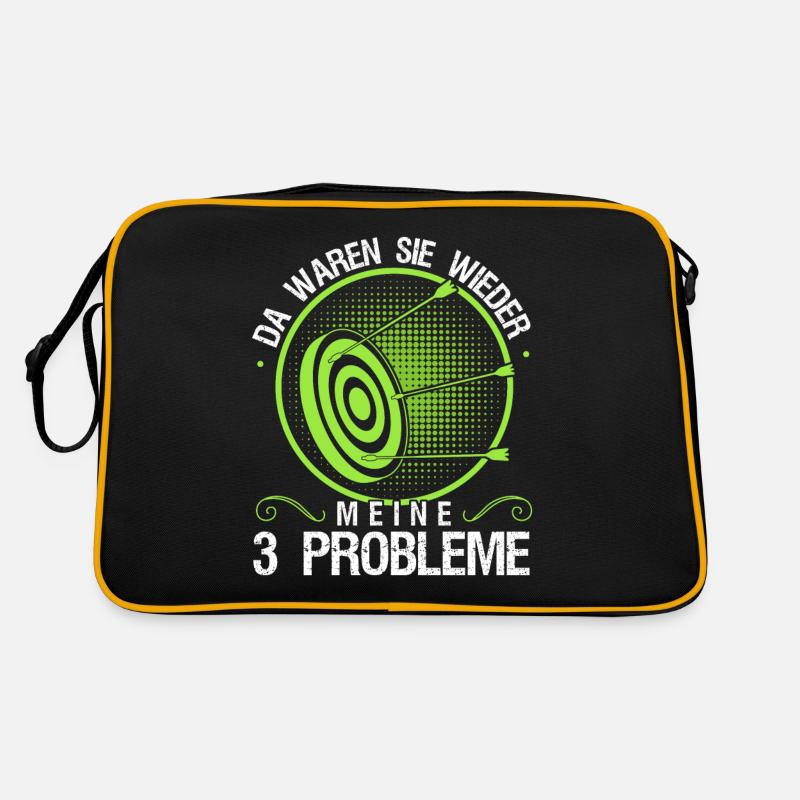 3D Bogensport Langbogen Bogenschießen Retro Tasche